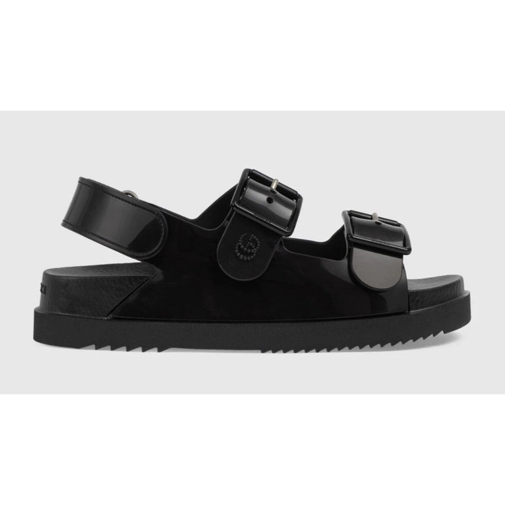 Gucci Double G Rubber Sandal